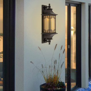 Exterior Wall Light – Aluminum & Glass Modern Outdoor Lighting by Lumavera