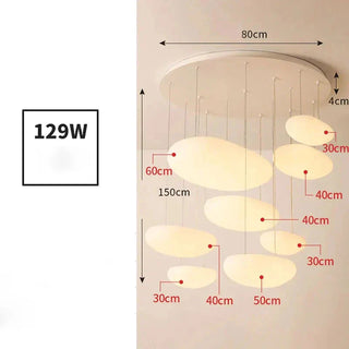 Modern Pendant Light – Adjustable Soft Shaped Pendant with Warm Ambient Light
