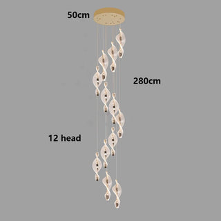 Modern LED Pendant Light – Adjustable Dimmable Ceiling Lamp for Living Room Lighting