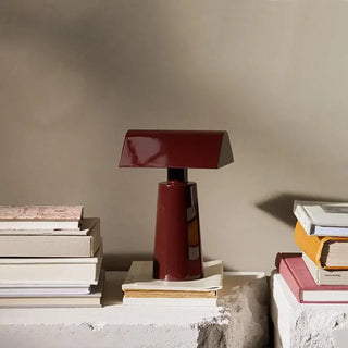 Portable Table Lamp – Minimalist Touch Control Lamp with Soft Light & Oven-Bake Finish