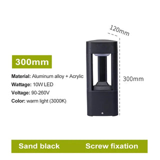 Outdoor LED Bollard – Aluminum Light Post | Energy Saving Garden Lighting
