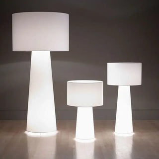 Nordic Fabric Floor Lamp – Scandinavian LED Reading Lamp with Chrome Base