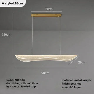 Nordic Iron Pendant Light – Modern Dining Lighting With Warm Ambient LED