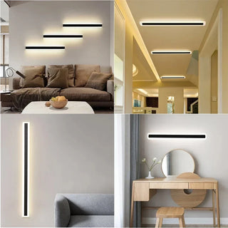 Solar LED Wall Light – Waterproof Outdoor Solar Powered Wall Lamp with Lithium Battery