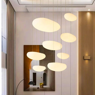 Modern Pendant Light – Adjustable Soft Shaped Pendant with Warm Ambient Light
