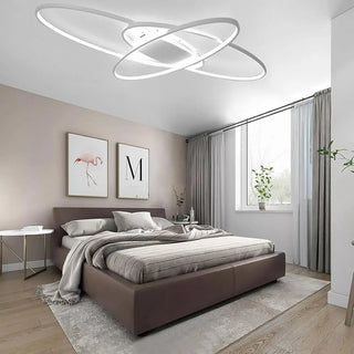 Modern Aluminum Ceiling Light – Adjustable Brightness | Living Room Lighting Fixture