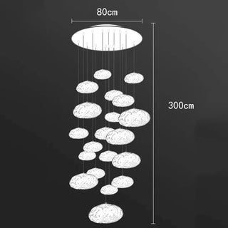 Modern Dimmable Pendant Lamp – Contemporary Ceiling Pendant With Remote Control