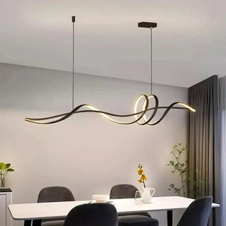 LED Pendant Light – Modern Pendant Lamp with Adjustable LED Lighting & Sculptural Silhouette