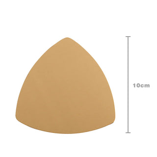 metal cup coaster luxury brushed metal placemat heat resistant table protector natural view