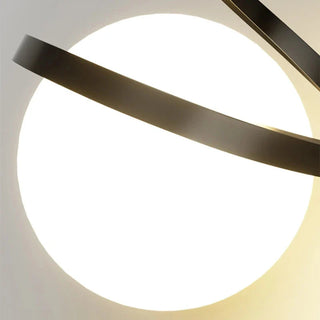 Orbia Pendant Lamp – Modern Pendant Light With Glass Iron Lamp Design