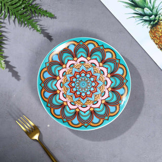 hand painted ceramic plates earthworks luxury italian ceramic dinnerware elegant table setting feature view