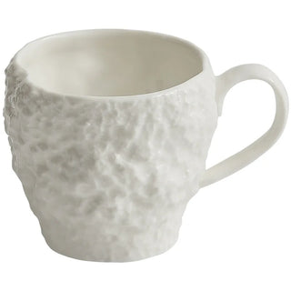 rock texture ceramic mug handcrafted stoneware coffee cup 150ml durable close-up