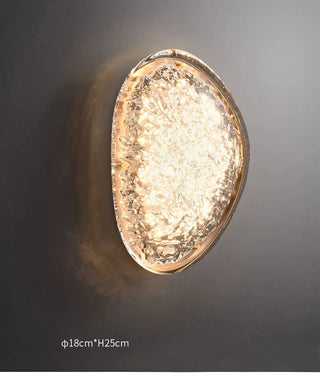 Art Deco Wall Lamp – Acrylic Wall Sconce with Dimmable LED Soft Warm Lighting
