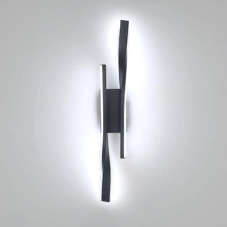Modern Black Wall Light – Durable Aluminum Fixture | Soft Ambient Lighting