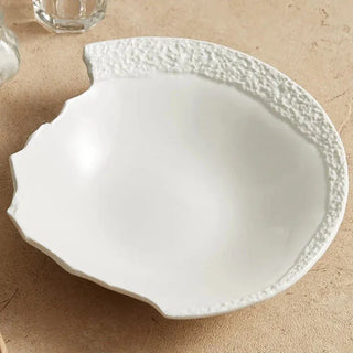 greek ceramic plate earthworks handcrafted porcelain dish broken edge style set view