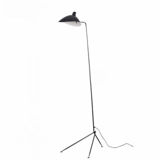 One-head handcrafted metal designer floor lamp – elegant fixture