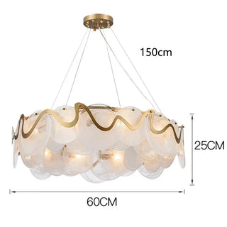 Modern Pendant Light – Alloy Cord Lighting With Dimmable LED & Remote Control