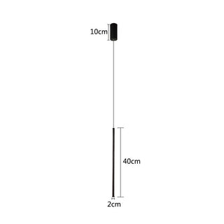 Adjustable Pendant Light – Minimalist Ceiling Lamp With Sleek Aluminum Fixture