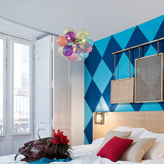Multicolored Balloon Pendant – Modern Pendant Light With Joyful Ambiance Lighting