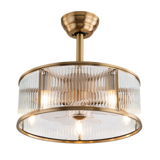 Industrial Ceiling Light – Gold Brass Kitchen Fixture | Vintage Warm Lighting