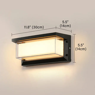 Nordic RGB Wall Light – Modern Garden Lamp with WiFi Color & Energy Efficient LEDs