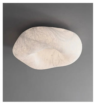 Handmade Silk Ceiling Lamp – Modern LED Recessed Dimmable Light Fixture