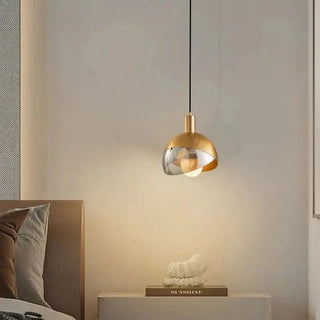 Glass Pendant Light – Modern Hanging Lamp With Adjustable Height & LED Lighting