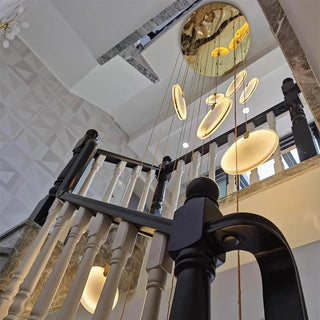 Suspension LED acrylique – Luminaire suspendu moderne pour éclairage de salon