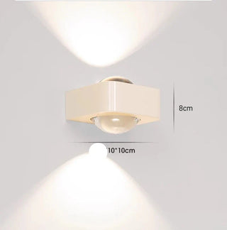 Modern Wall Light | Stainless Steel LED Wall Lamp - Black & Gold Sconce