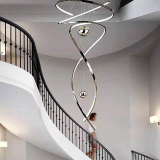 Modern LED Pendant Light – Dimmable Suspension Lamp for Living Room Lighting