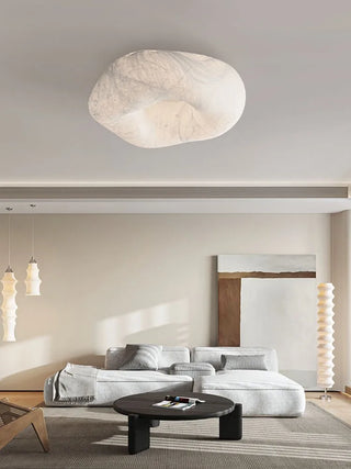 Handmade Silk Ceiling Lamp – Modern LED Recessed Dimmable Light Fixture