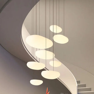 Modern Pendant Light – Adjustable Soft Shaped Pendant with Warm Ambient Light
