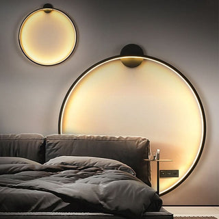 Modern Wall Lamp – Circle Wall Light | Ambient LED Lighting Fixture by Lumavera