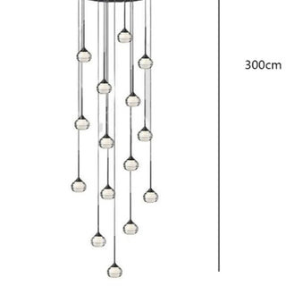 Crystal LED Pendant Light – Modern Dimmable Fixture with Remote Control