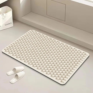 diatomaceous earth quick-dry bath mat front view