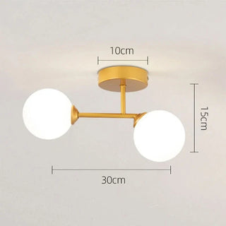 LED Ceiling Light – Scandinavian Ceiling Lamp With Soft LED Ambiance