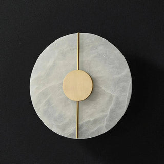 Marble Wall Lamp – Gold Wall Sconce with Integrated LED | Luxury Natural Lighting