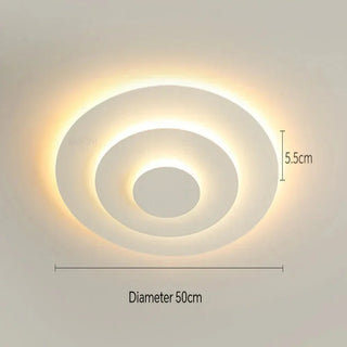Contemporary Ceiling Light – Adjustable LED Living Room Lamp by Lumavera