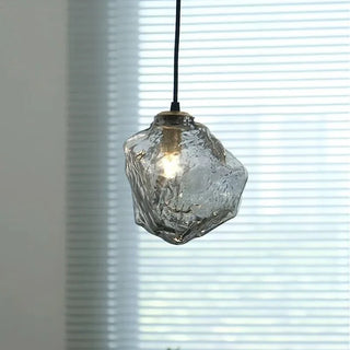 Scandinavian Pendant Lamp – Modern Hanging Lamp with Lava Glass Lighting