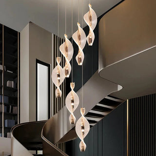 Modern LED Pendant Light – Adjustable Dimmable Ceiling Lamp for Living Room Lighting