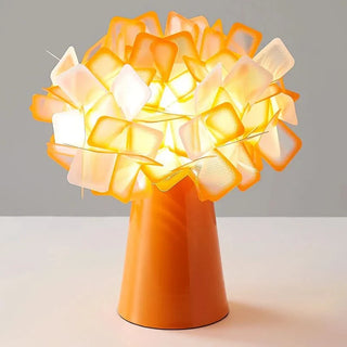 Contemporary Night Light – Stylish Kids Lighting With Flower Pattern Lamp