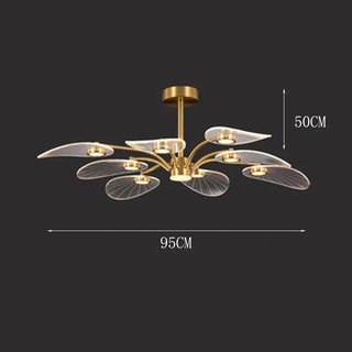 Acrylic LED Pendant Light – Modern Pendant Lighting With Remote & Touch Control