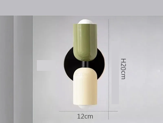 Adjustable Wall Light – Modern Metal Wall Sconce with Color Changing LED Illumination