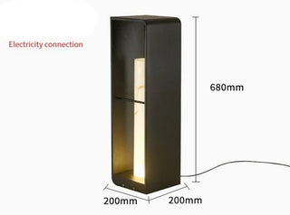 Outdoor Solar Lamp – Aluminium Freestanding Solar Light with Adjustable Brightness