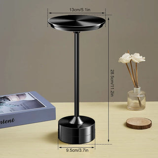 Wireless Table Lamp – Adjustable Touch Sensor | USB Rechargeable Modern Light