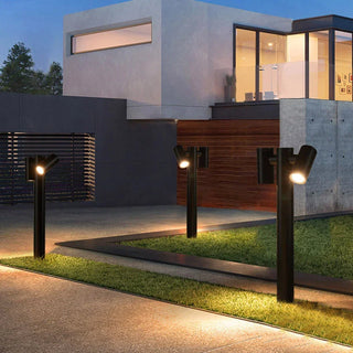Modern Garden Lamp – Sylvaria Aluminum Outdoor Lamp Post with LED Lighting