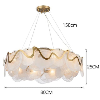 Modern Pendant Light – Alloy Cord Lighting With Dimmable LED & Remote Control