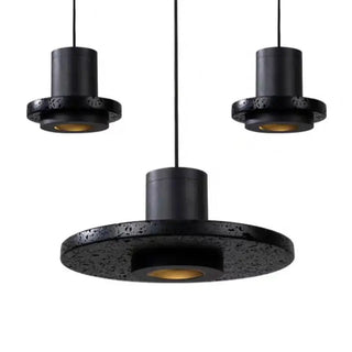 Black Pendant Light – Minimalist LED Pendant Lamp for Bedroom & Office