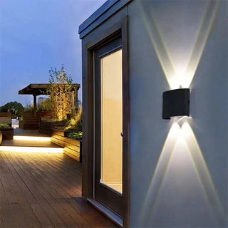 Outdoor LED Wall Light – Bidirectional Up Down Light Fixture | IP54 Rated Aluminum Alloy