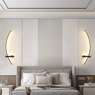 Indoor Wall Lamp – Adjustable LED Elongated Wall Light with Remote Control